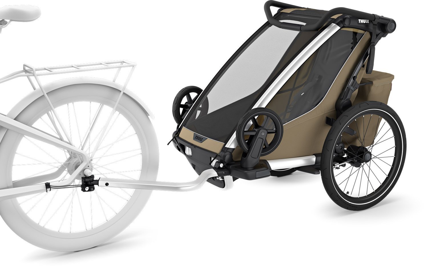 Thule Chariot Cross 2 Singolo kaki sbiadito - immagine 3