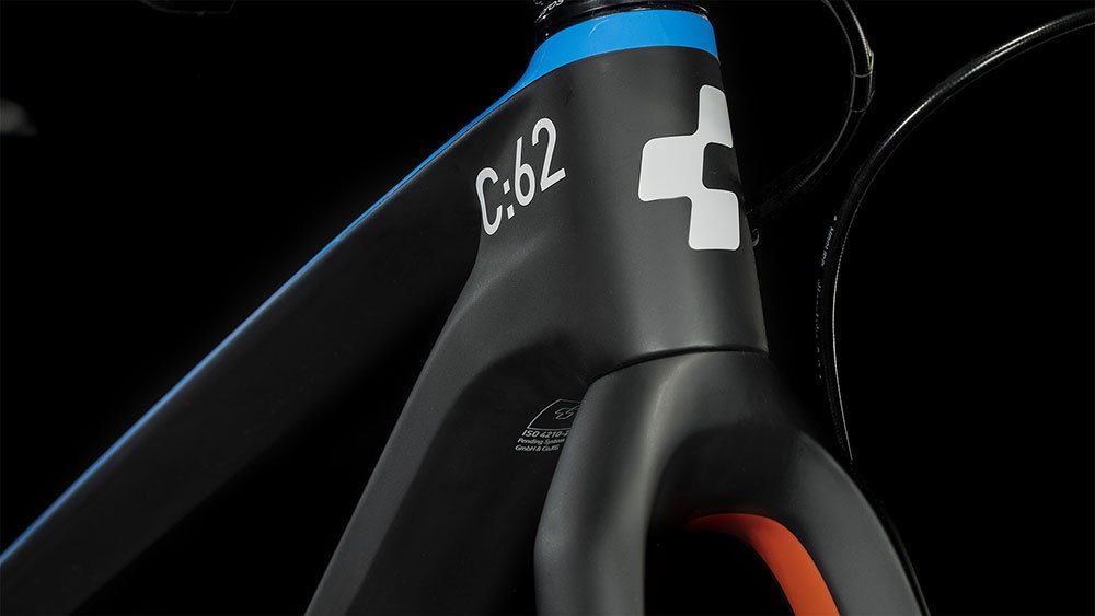 Cube Elite 240 C:62 Pro carbon´n´blue´n´red - immagine 4