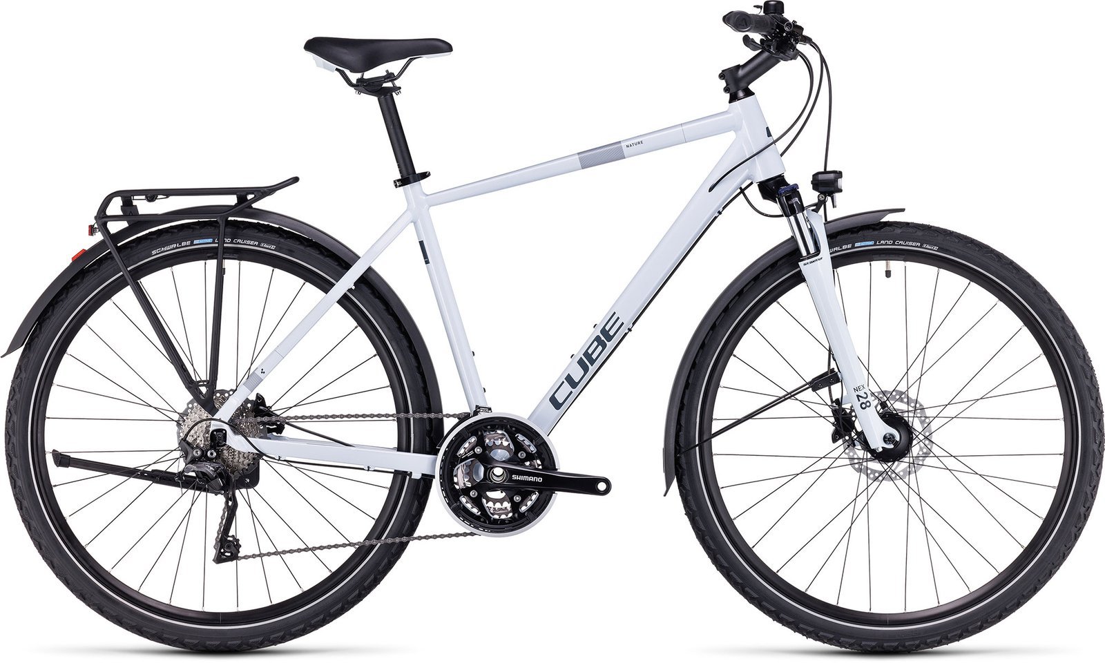 Cube Nature Pro Allroad frostwhite´n´grey