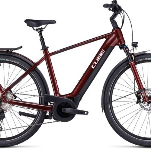 Cube Touring Hybrid EXC 625 red´n´white