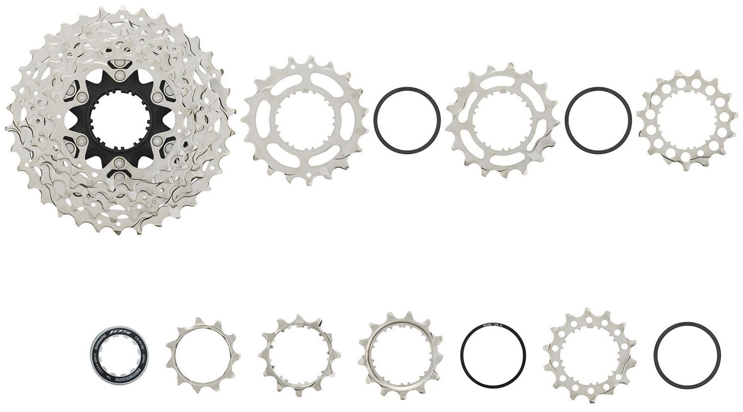 Shimano 105 R7100 Gruppo disco a 2x12 velocità 140/140 mm - immagine 10